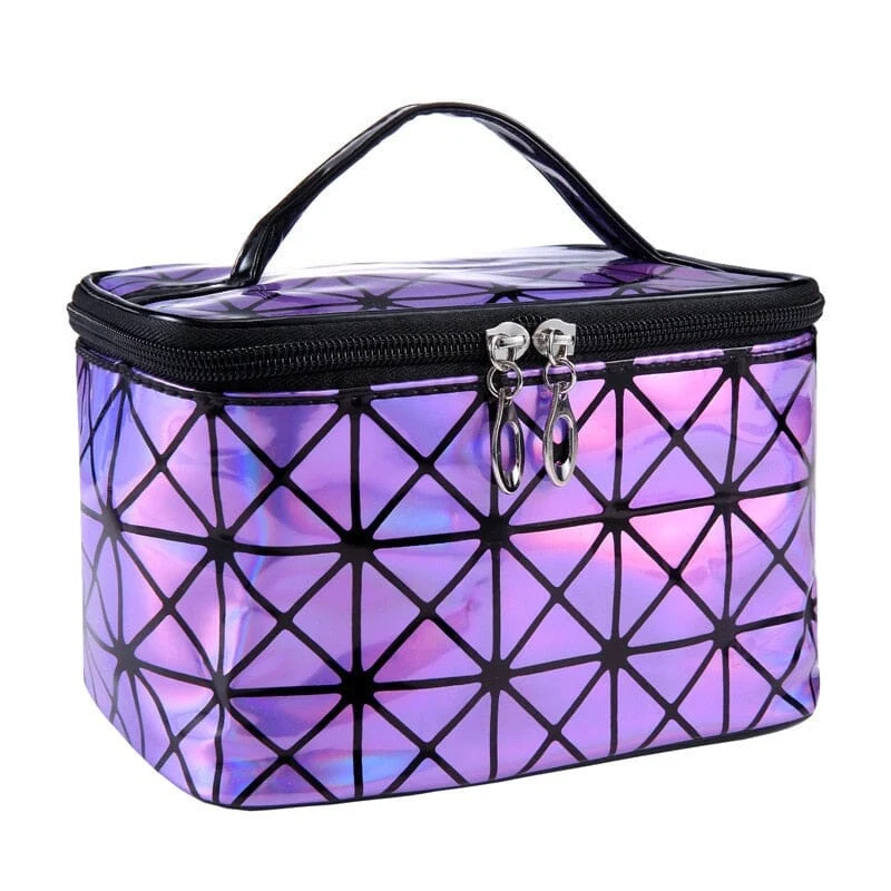 Vanity Voyage Maquillage Femme | Intérieur Spacieux Pu Oxford