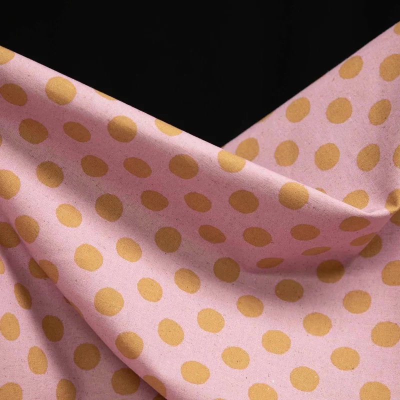 Canvas de coton et lin Sevenberry | Gros pois
