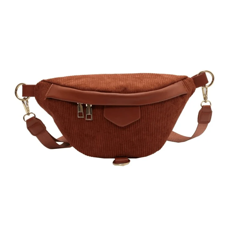 Sac Banane Femme Velours