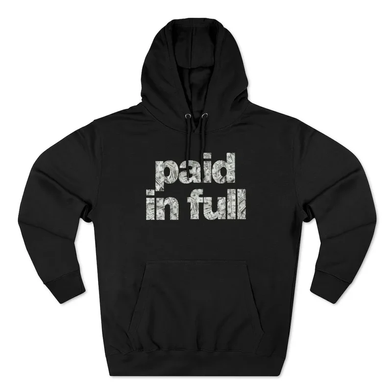 Boss Man is always Paid in Full Mobster Businessman Pullover Hoodie