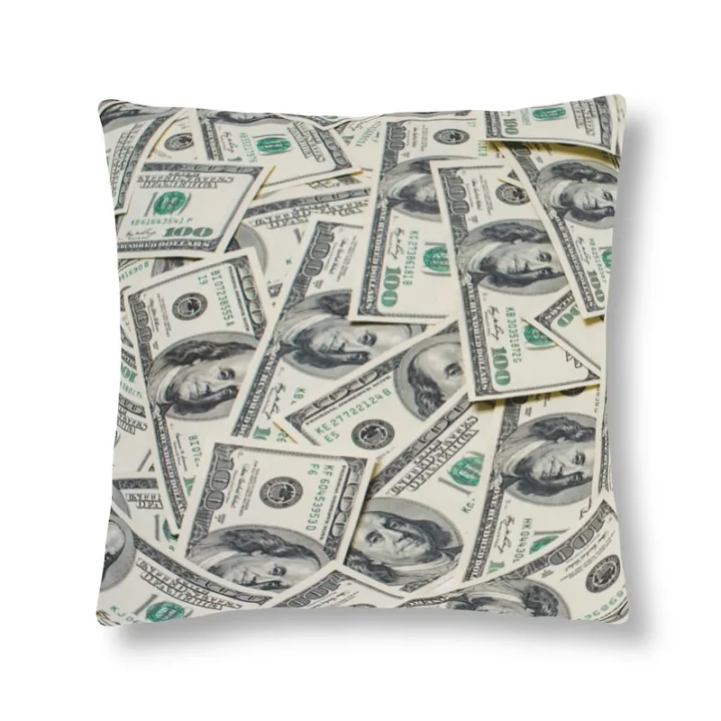 Boss Cash Money Dollars Future Millionaire Waterproof Pillows