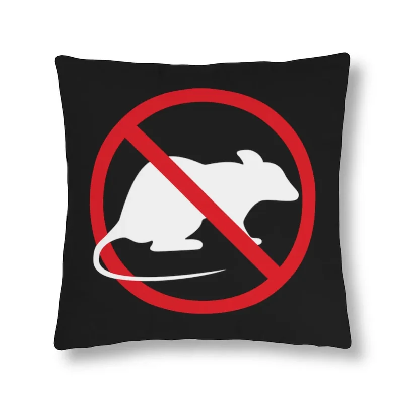 Never Rat on your Friends and always Mobster Waterproof Pillows