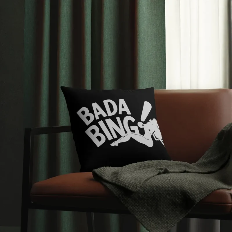 Mobsters club Bada Bing New Jersey Waterproof Pillows