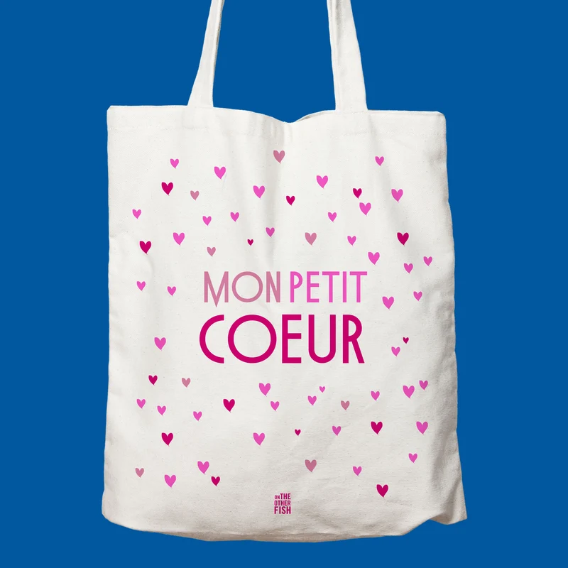 Sac à personnaliser - Petits coeurs