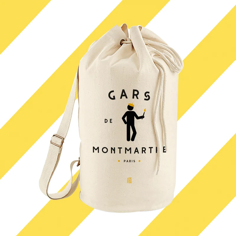 Sac Marin à personnaliser - Gars de Montmartre