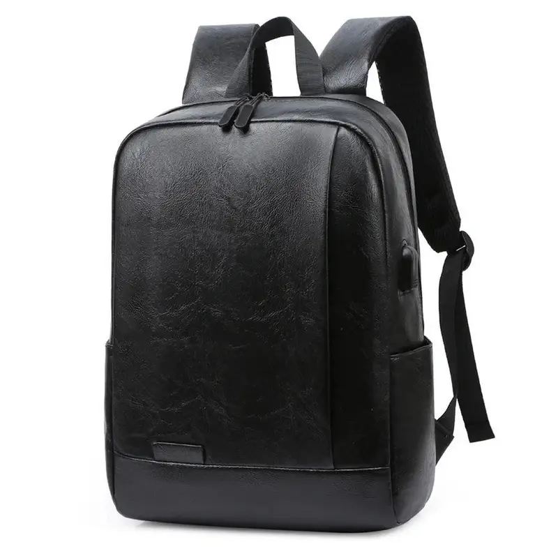 Sac à dos ordinateur veiné noir - Bastien