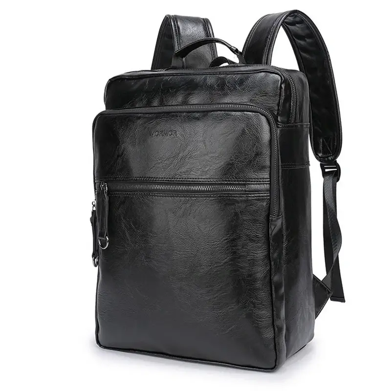 Sac à dos lustré noir - Balthazar