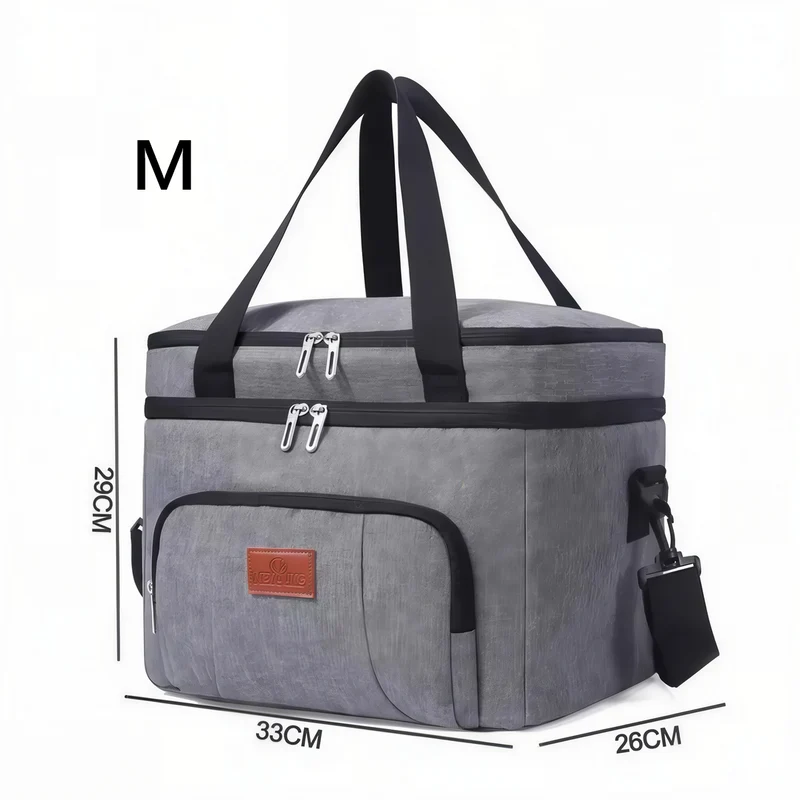 Sac à bandoulière isotherme 15L double compartiment