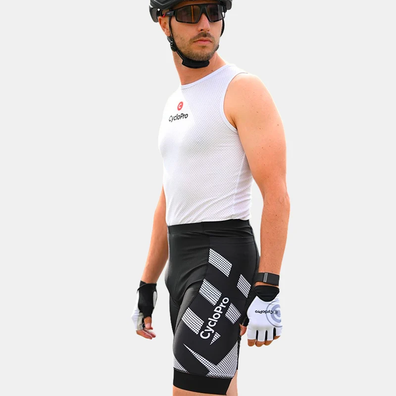 Cuissard Cycliste 3 Poches blanc - Practical+