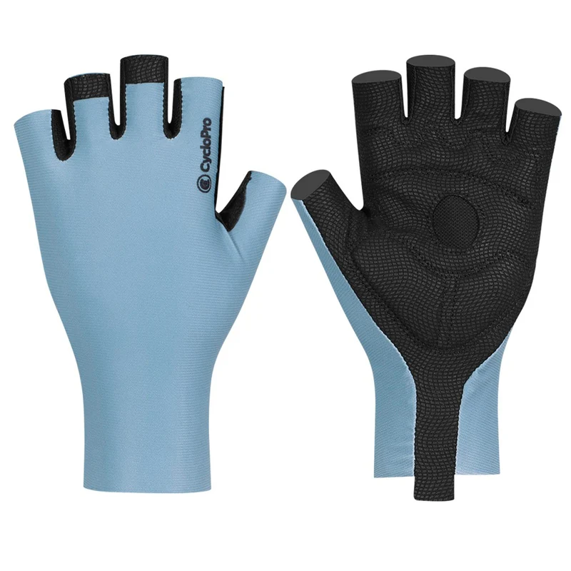 Mitaines Velo Bleues Claires - Infinity