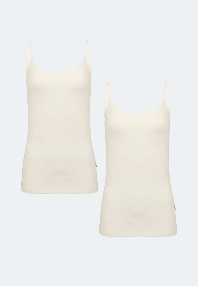2er-Pack Stretch Stretch Spaghetti Top Muriel