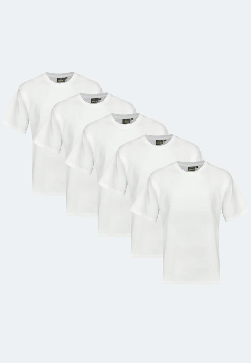5-er-Pack-Classic T-Shirt Bob