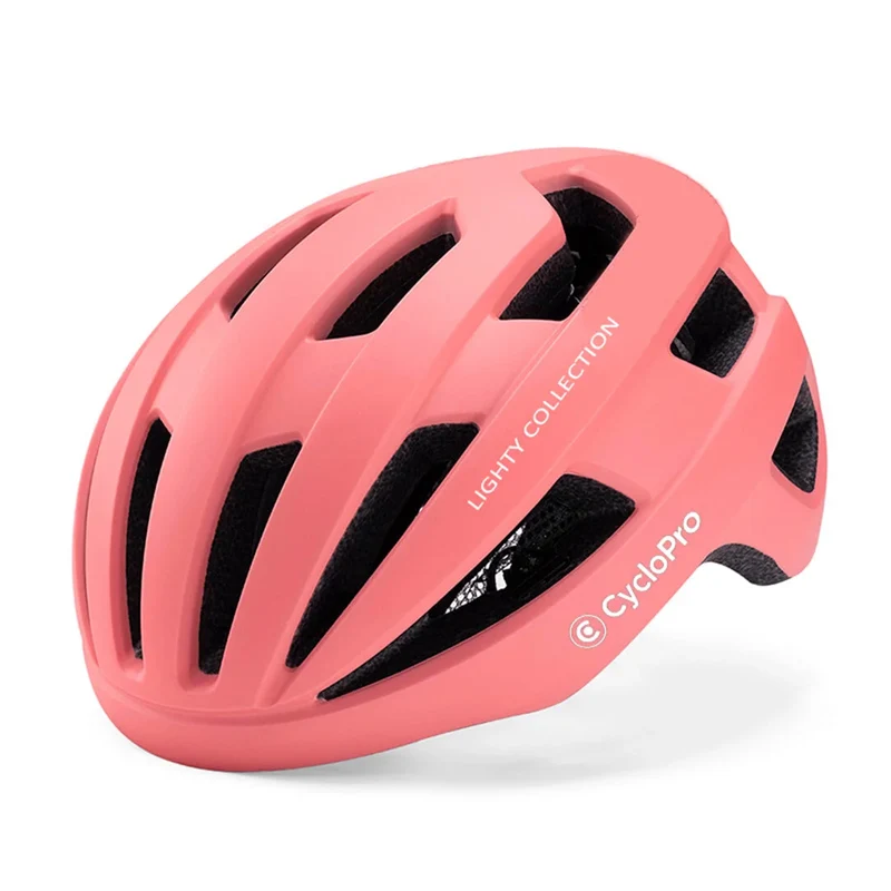 Casque Vélo De Route Rose - Lighty