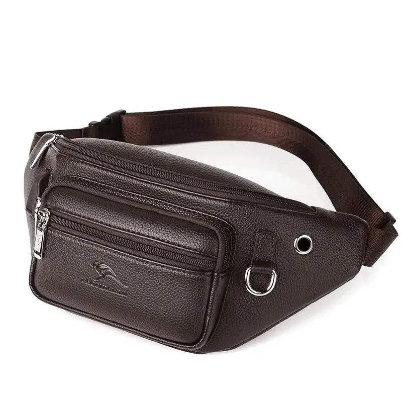 Sac Banane Homme Style Cuir