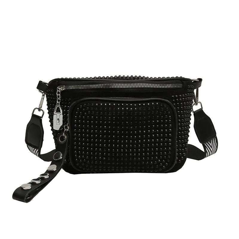 Sac Banane Clouté Femme