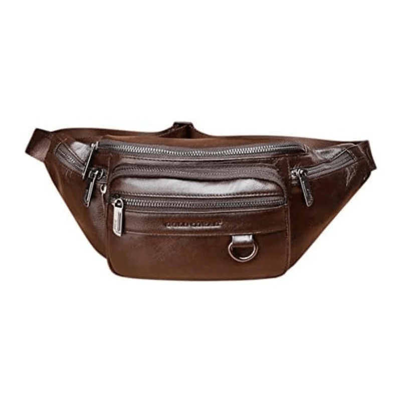 Sac Banane en Cuir Homme
