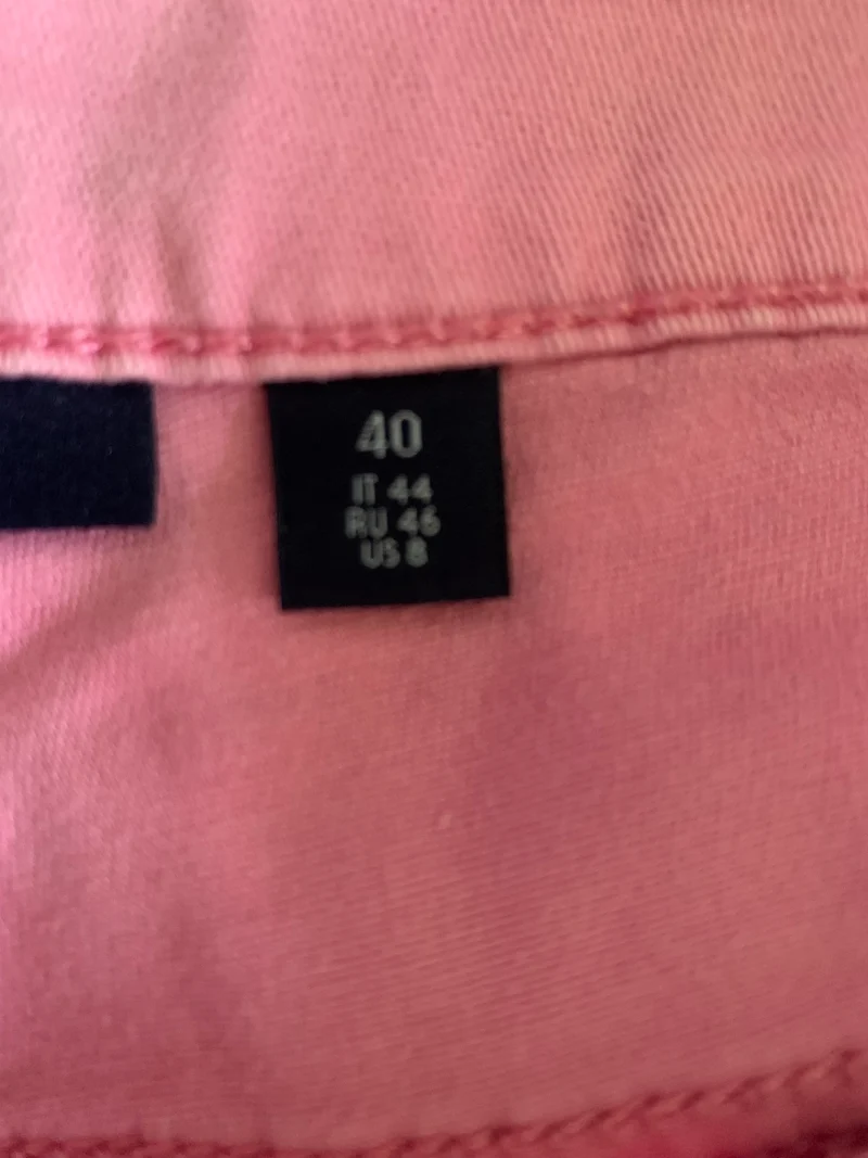 Shorts rose et noir