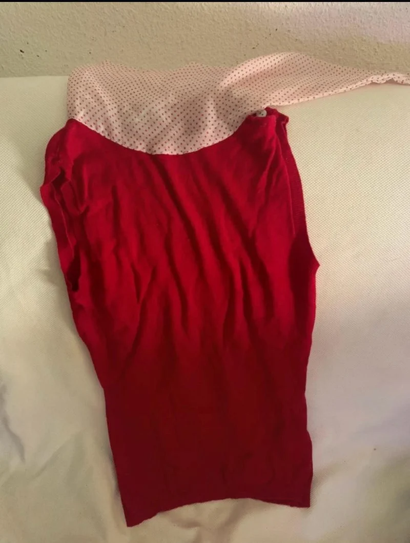 Blouse rouge