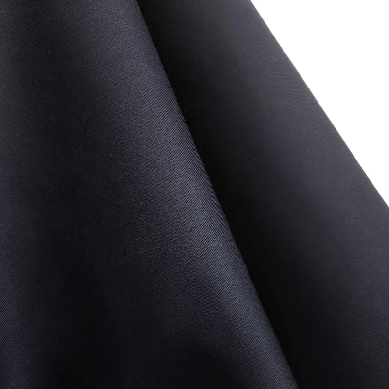 Gabardine de Coton | Noir *SVP lire la description