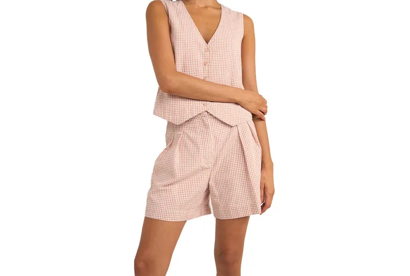 Short à carreaux LOLA