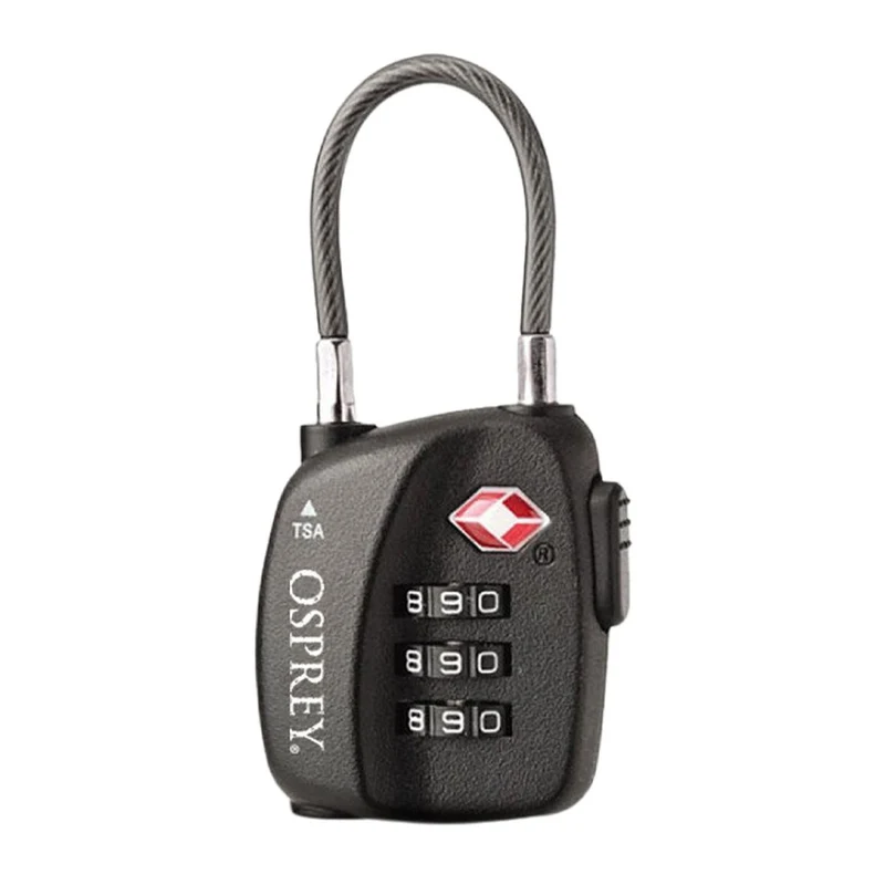 Cadenas à cable anti-vol Osprey TSA 3 Dial