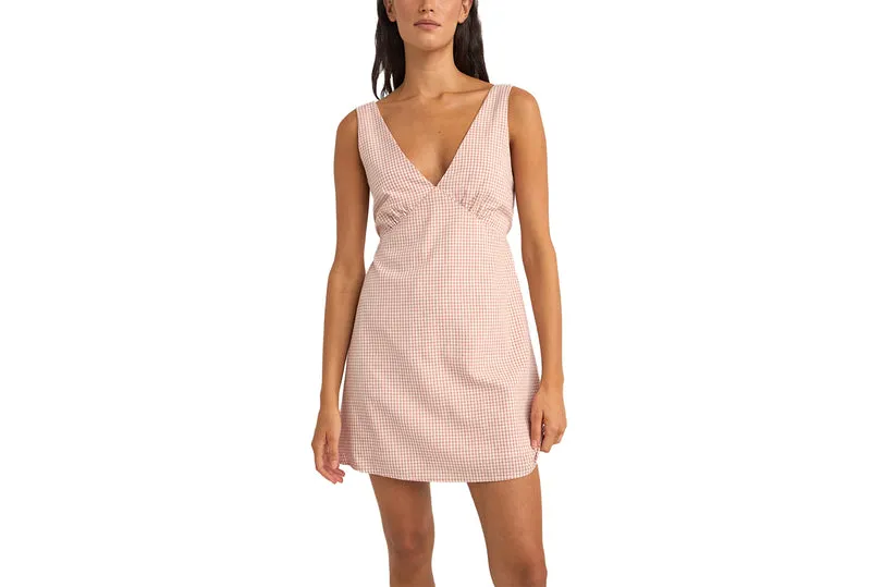 ROBE MINI À CARREAUX LOLA
