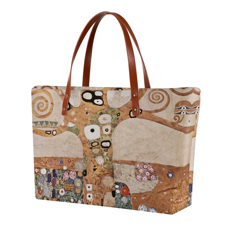 L'Arbre de Vie Painting by Gustav Klimt Art Tote Bag