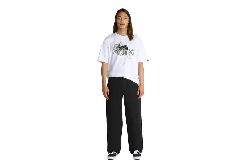 PANTALON À TAILLE ÉLASTIQUE CONIQUE RANGE BAGGY