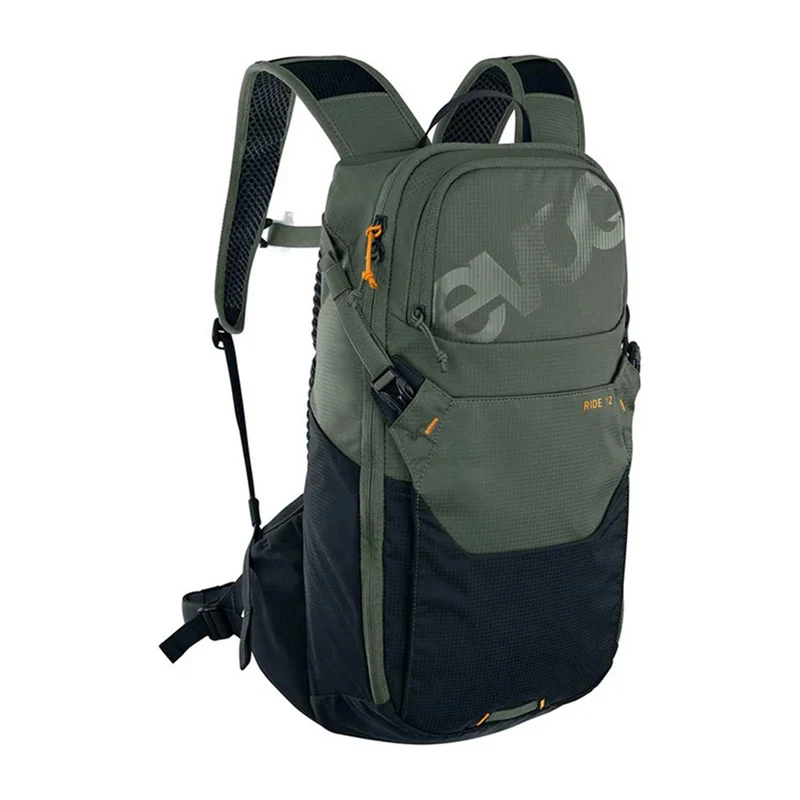 Sac à dos EVOC Ride 12 – Noir et olive noir