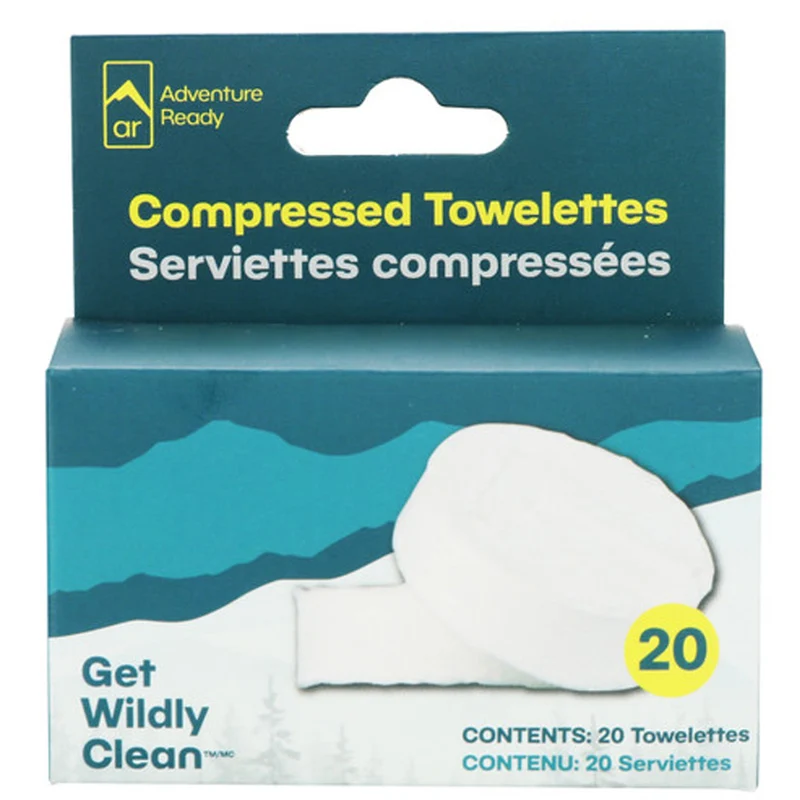 Serviette compressées Adventure Ready
