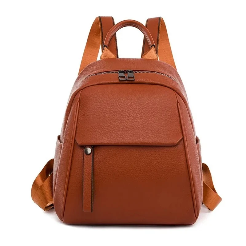 Petit sac à dos femme grainé souple - Manon