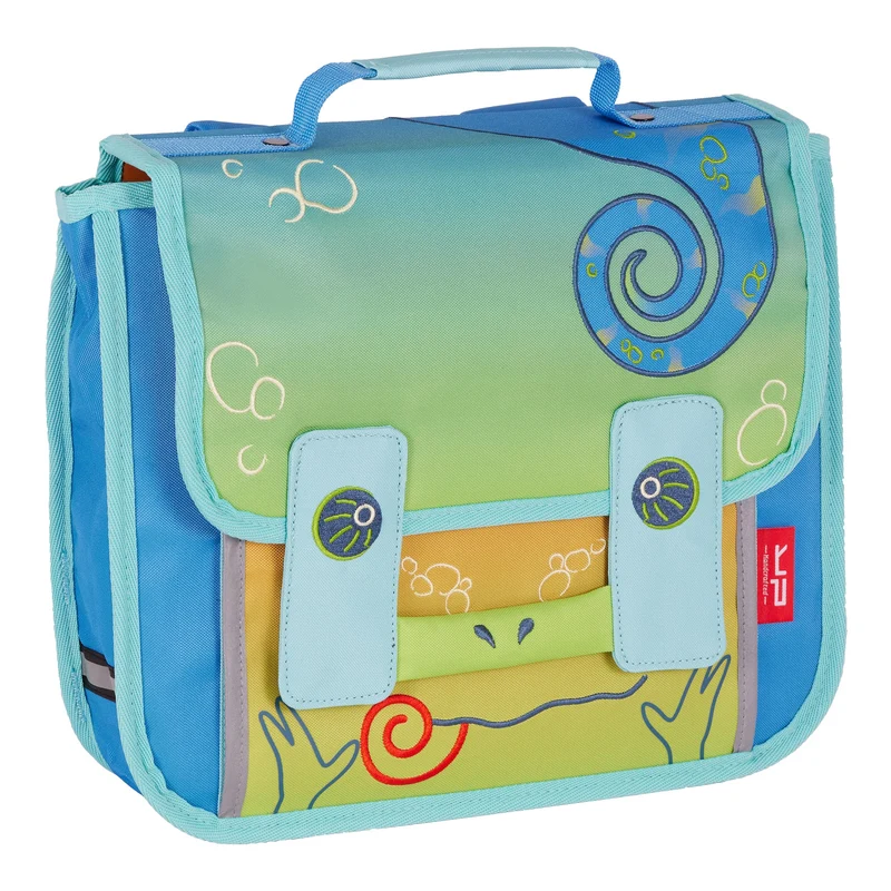 Cartable 32 cm recyclé Caméléon