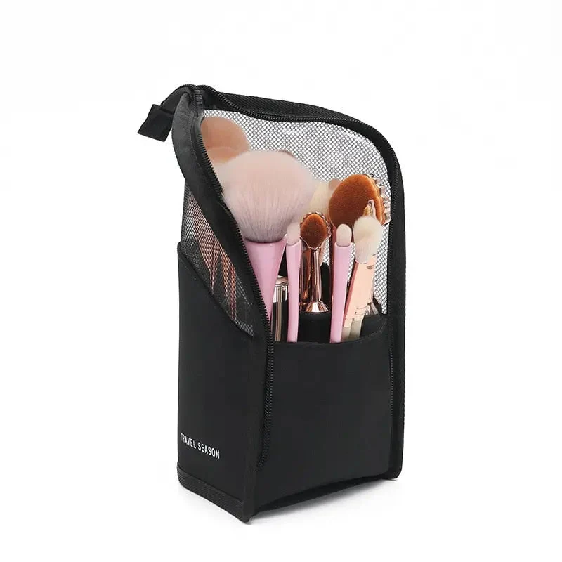 Trousse Pinceaux Maquillage Voyage | Nylon Waterproof Compacte