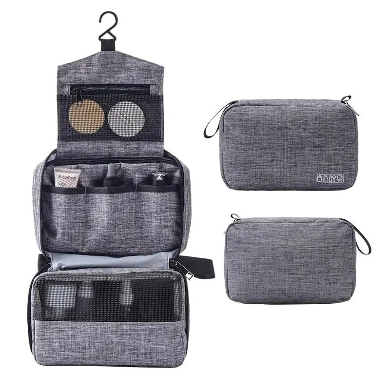 Trousse de Toilette Voyage Suspendue | Nylon Waterproof Compartimentée