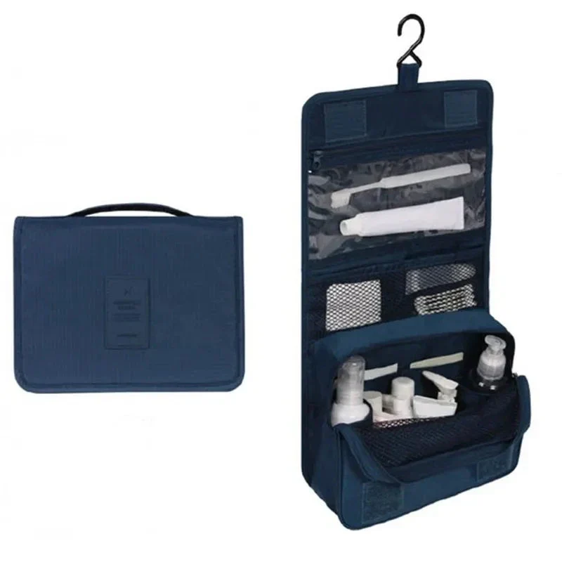Trousse de Toilette Voyage Suspendue | Nylon Compact et Pratique