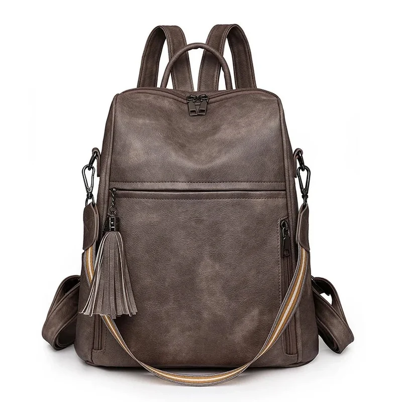 Sac à dos femme velouté mat - Capucine