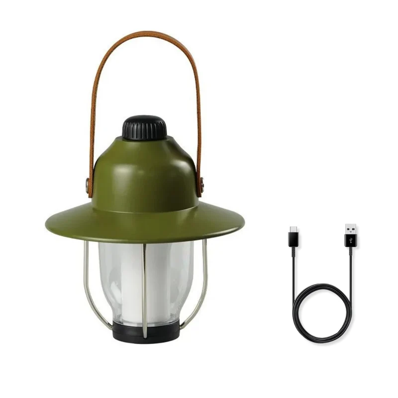 Lanterne de camping LED rechargeable avec variateur de lumière