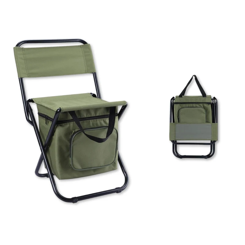 Chaise De Camping Pliante Avec Sac Isotherme