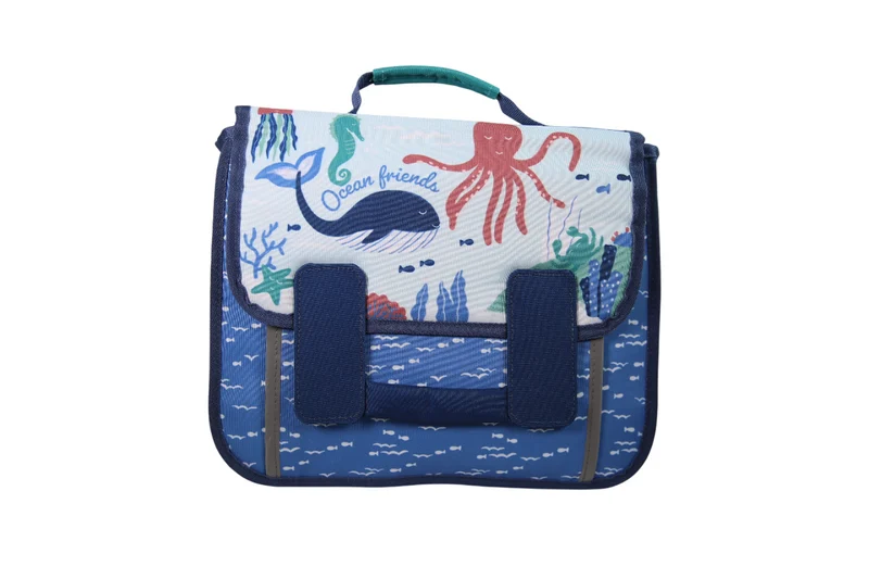 Cartable Recyclé Ocean 28cm 1 Compartiment