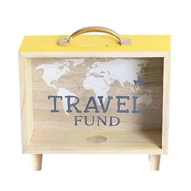Tirelire Voyage Valise | Épargne Aventures Futures