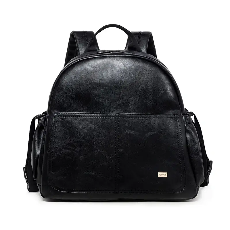 Sac à dos à langer patiné pour bébé