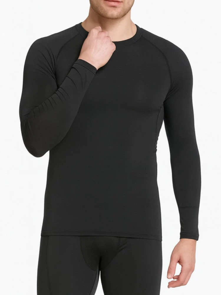 t-Shirt Compression Manches Longues | Soutien Musculaire Thermique