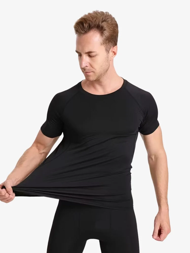 t-Shirt Compression Entraînement | Soutien Muscles Respirant