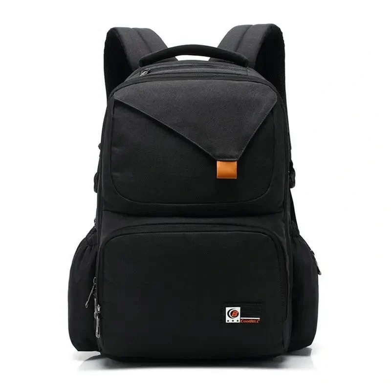 Cartable noir d'école en tissu