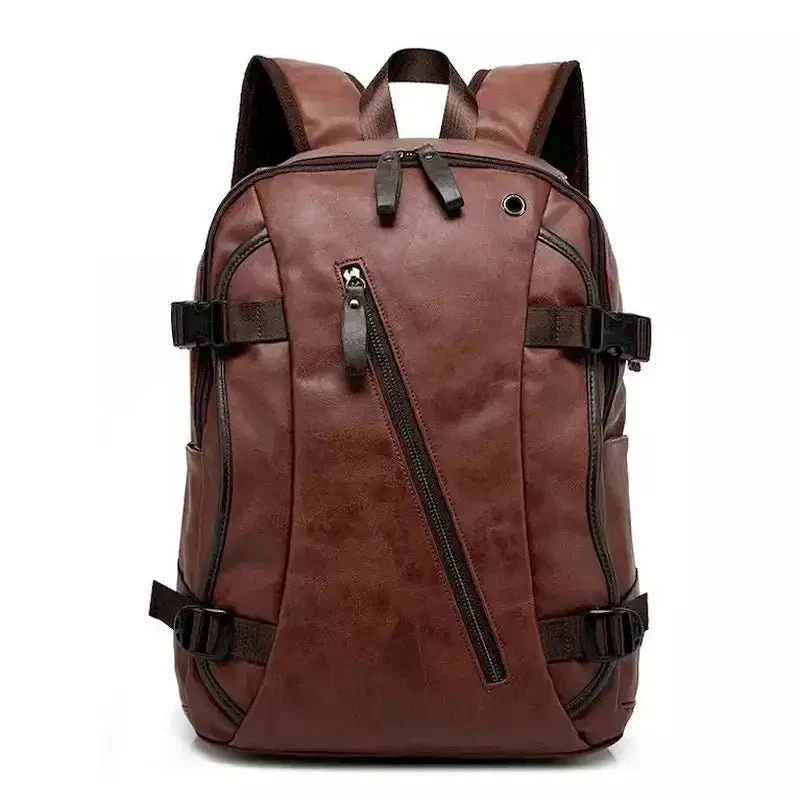 Sac à dos ciré vieilli - Achille