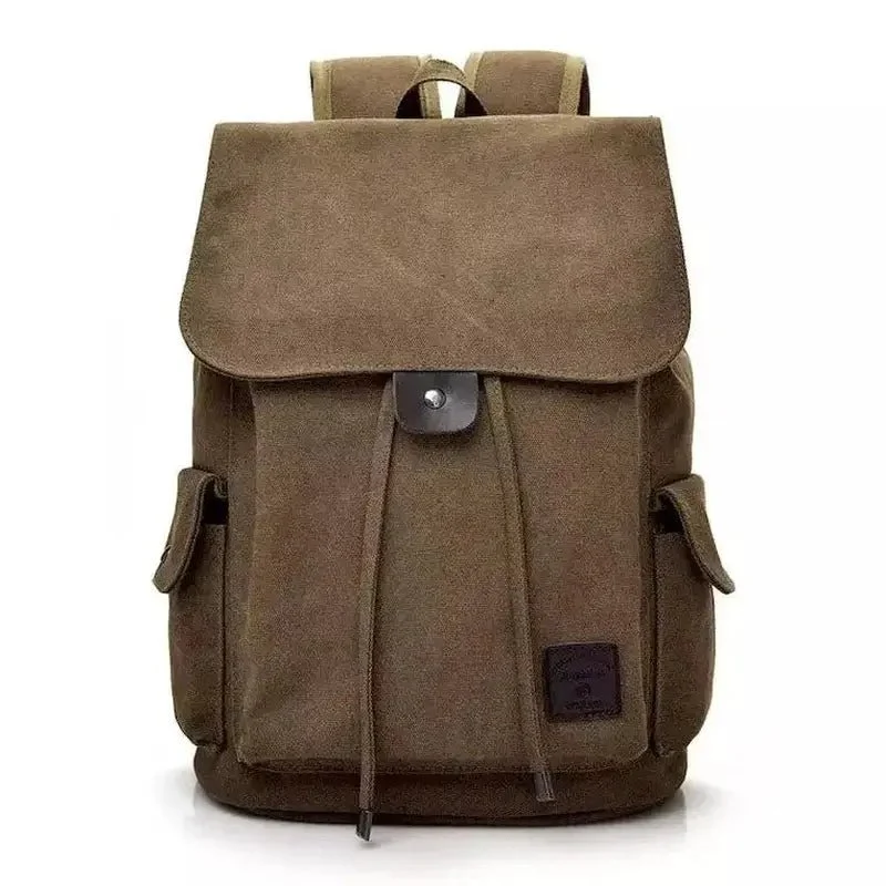 Cartable homme en toile canvas