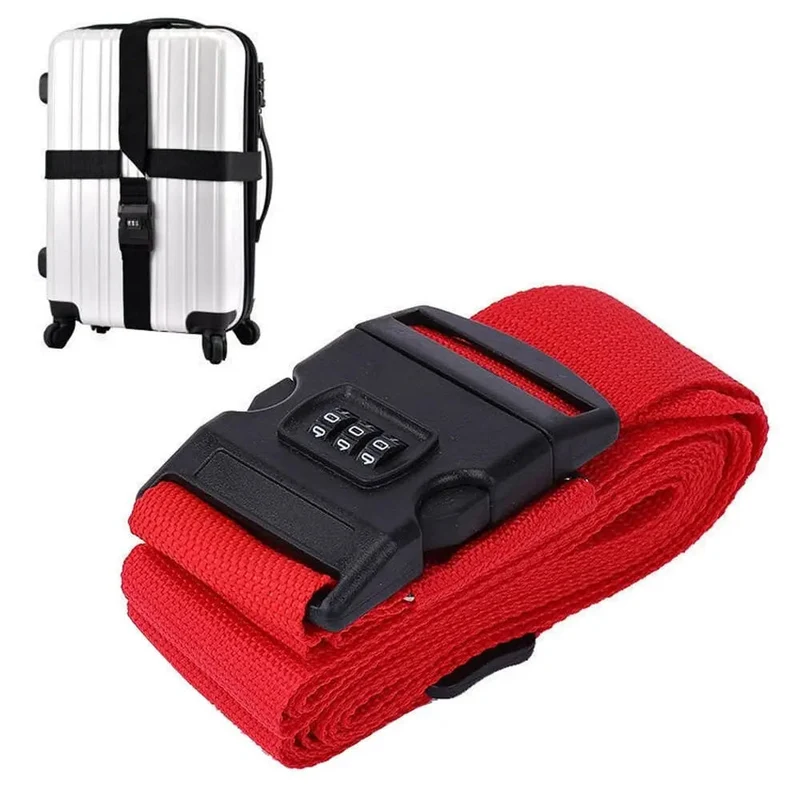 Sangle Valise Code 3 Chiffres | Sécurité Croix Rouge
