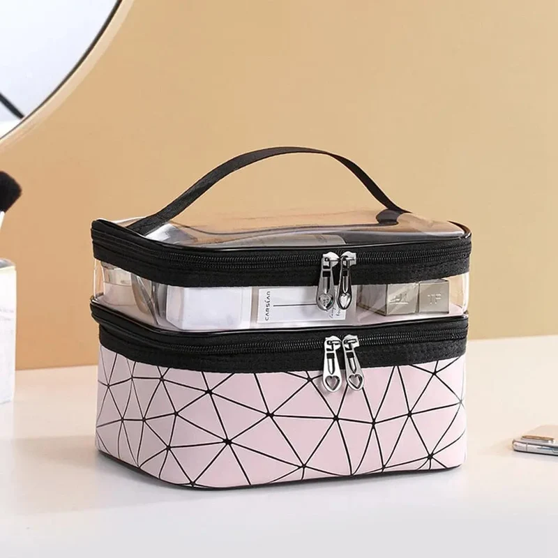 Trousse de Toilette Voyage Femme | Deux Compartiments Pratiques