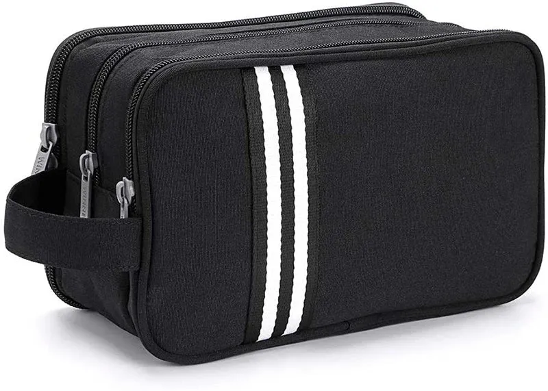 Trousse de Toilette Voyage Compartiments | Nylon Résistant et Pratique