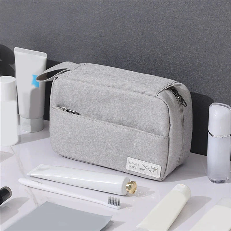 Trousse de Toilette Suspendue Voyage | Pliable avec Crochet Pratique